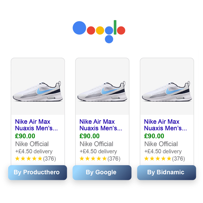 A Comparison Shopping Service (CSS) lists your products on Google Shopping