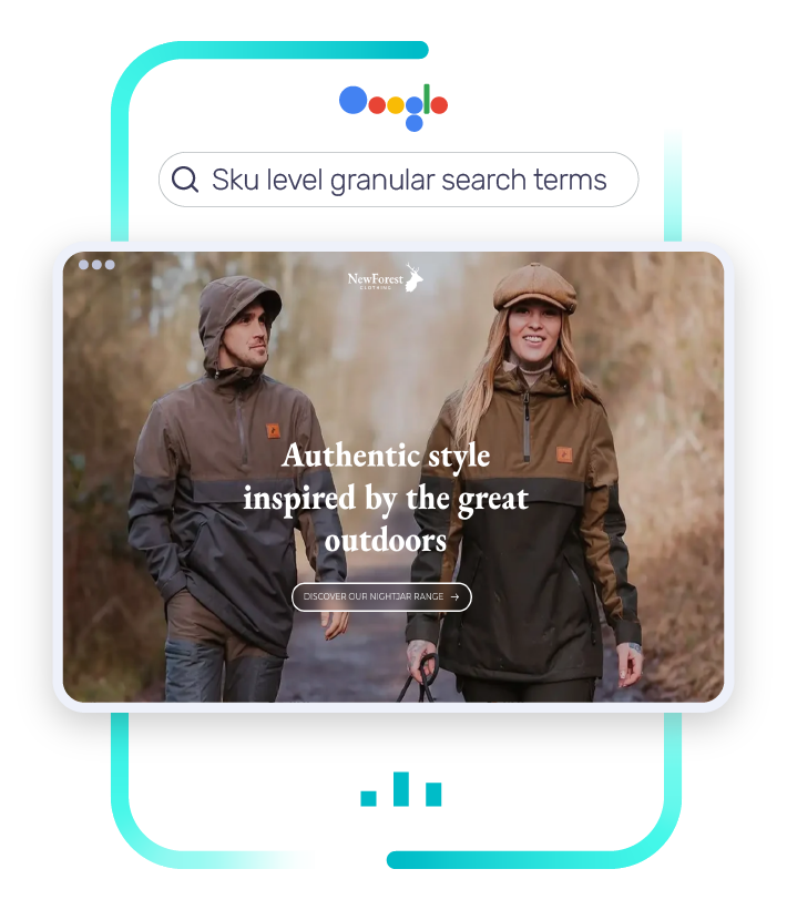 New Forest Clothing improved conversion rate with automated bidding