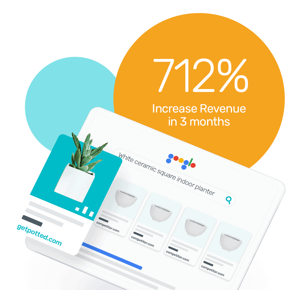 GetPotted.com increases revenue seven-fold using Bidnamic's Targeted Search Term algorithm test | Bidnamic