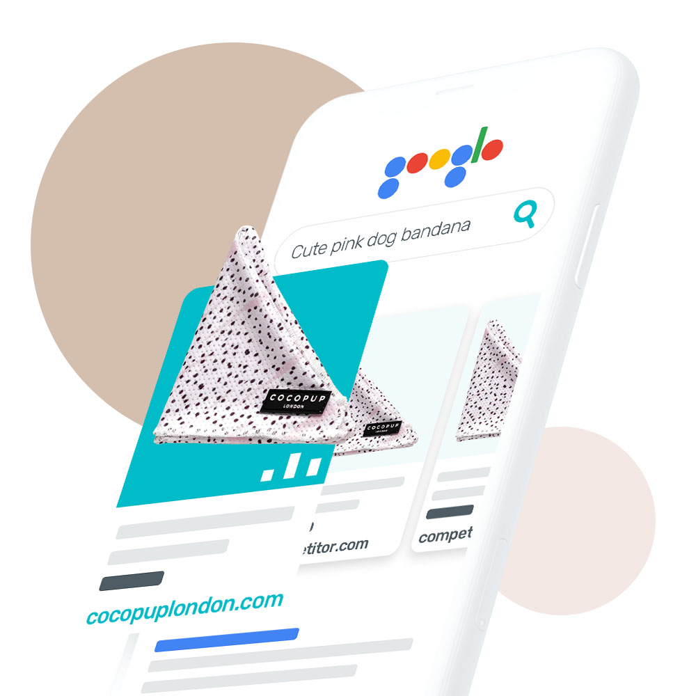 Cocopup saw paw-fect results with our Targeted Search Term algorithm
