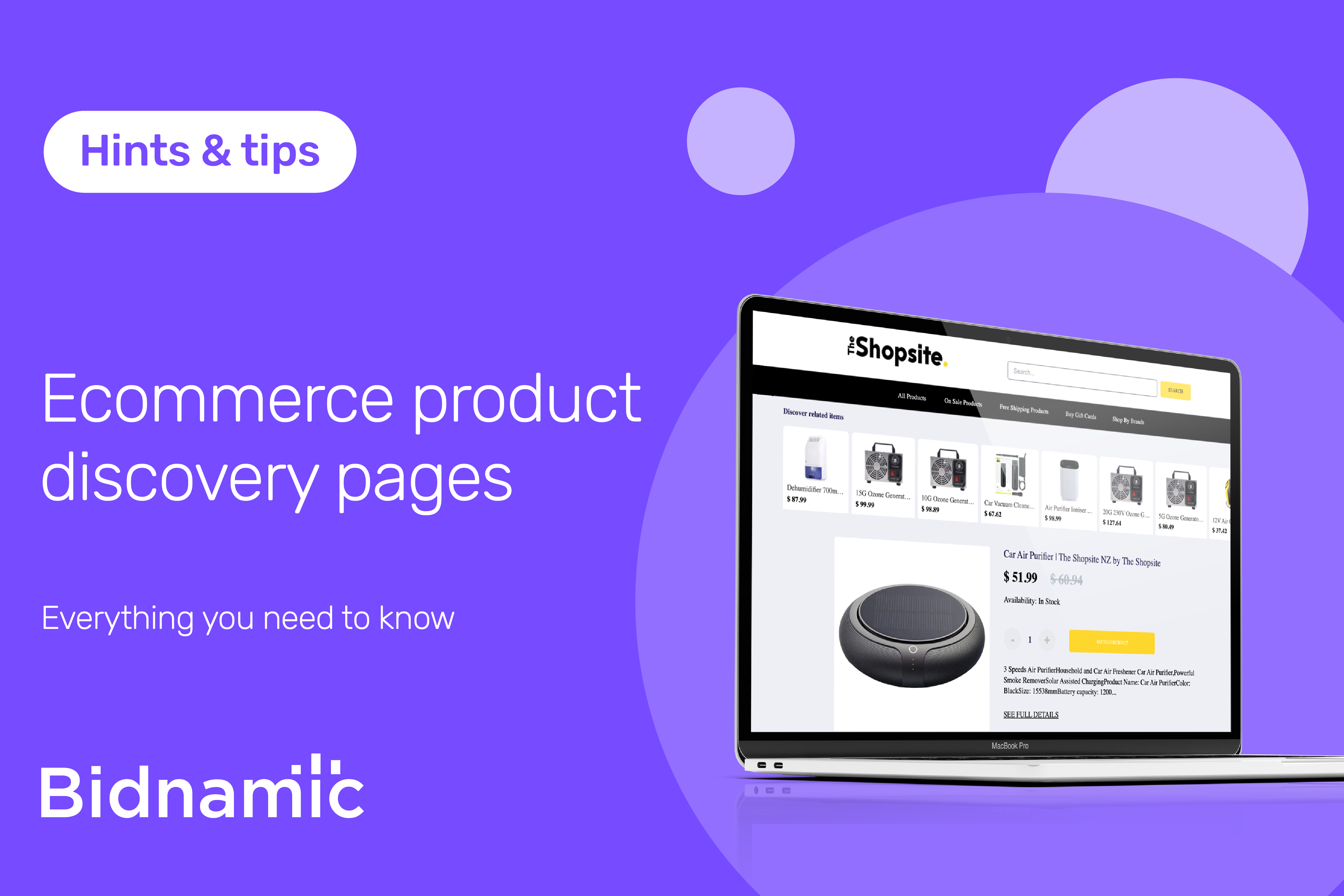 Ecommerce product discovery pages: everything you need to know