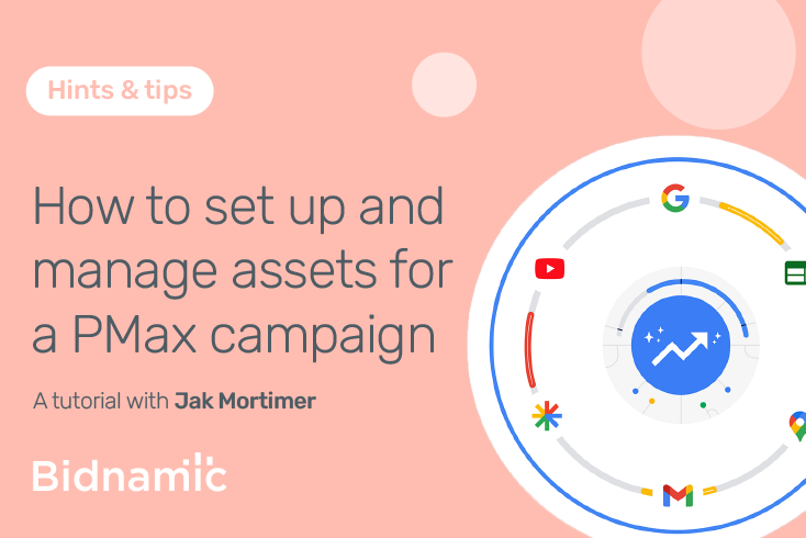 How to set up and manage assets for a Performance Max campaign