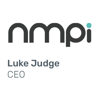 nmpi logo, Luke Judge CEO