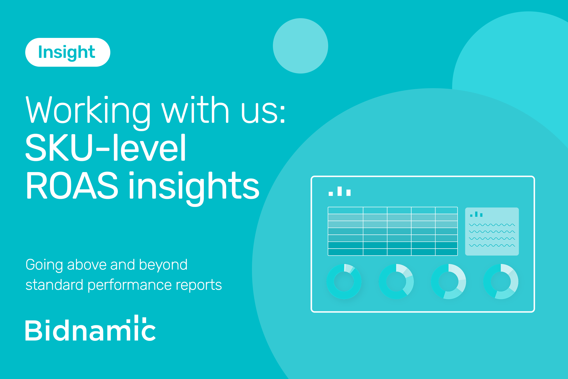 Working with us: SKU-level insights