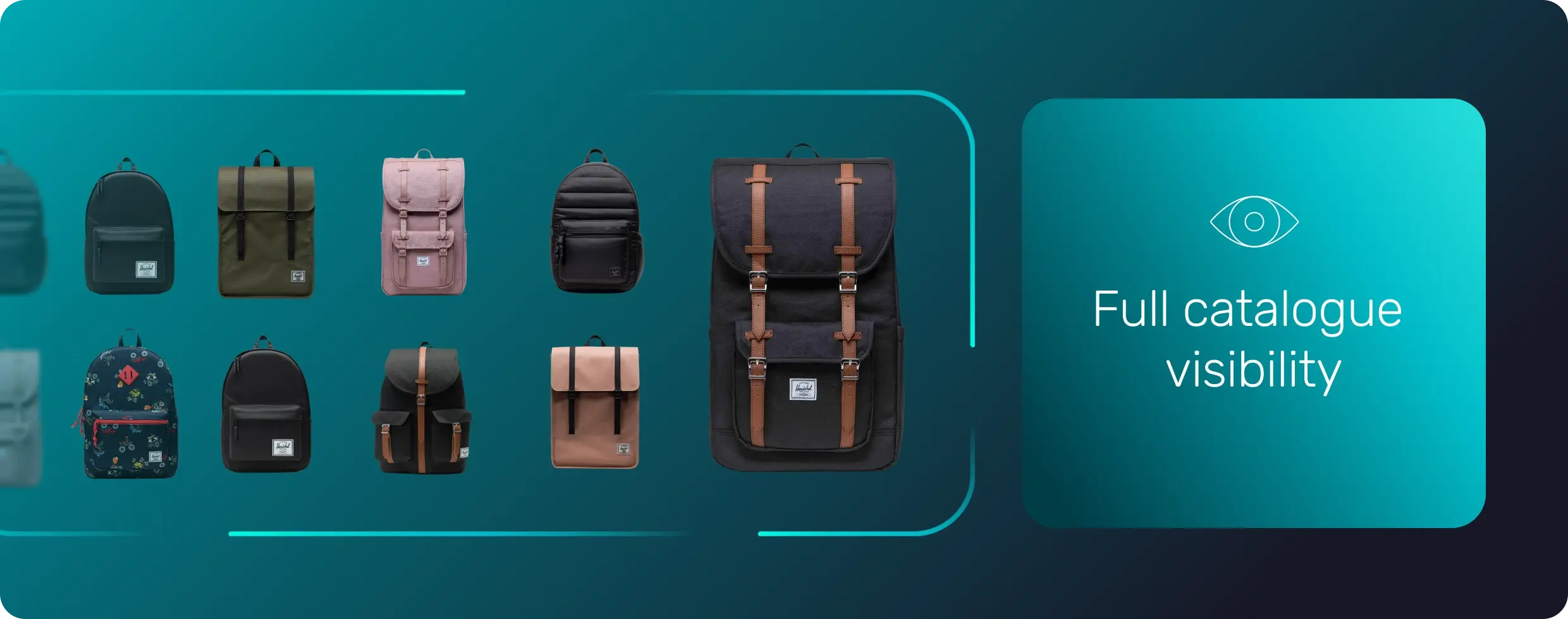 Full catalgue visibility