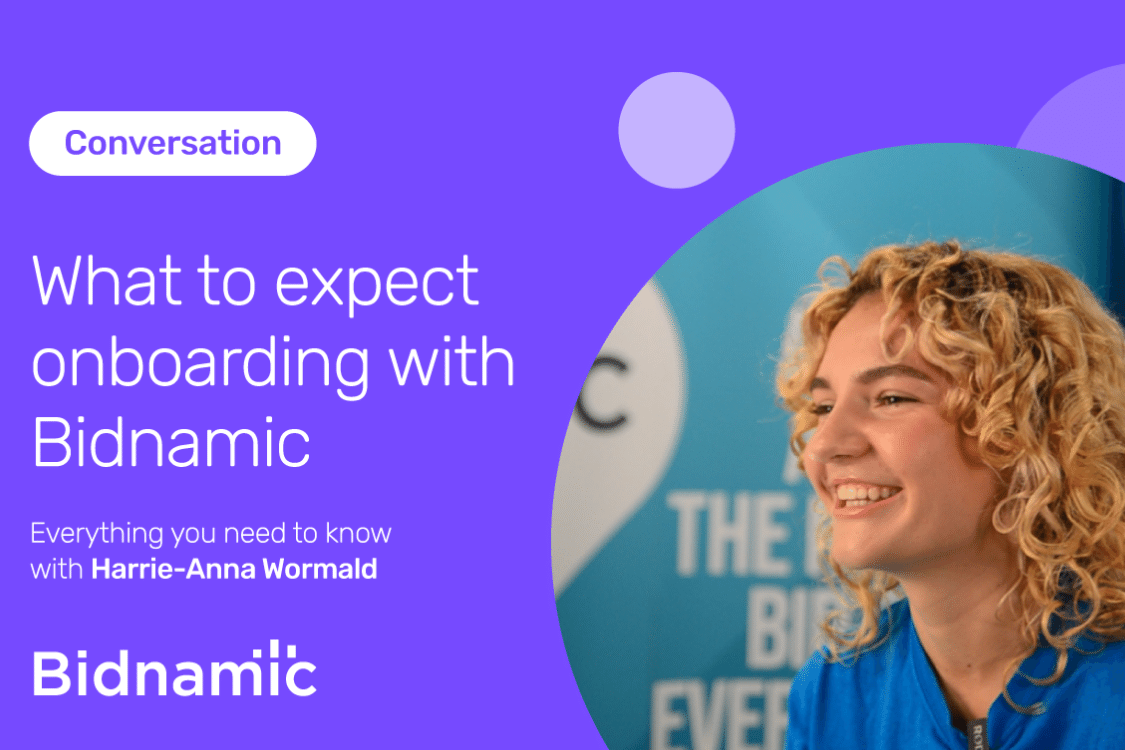 Video: What to expect when you're onboarding with Bidnamic